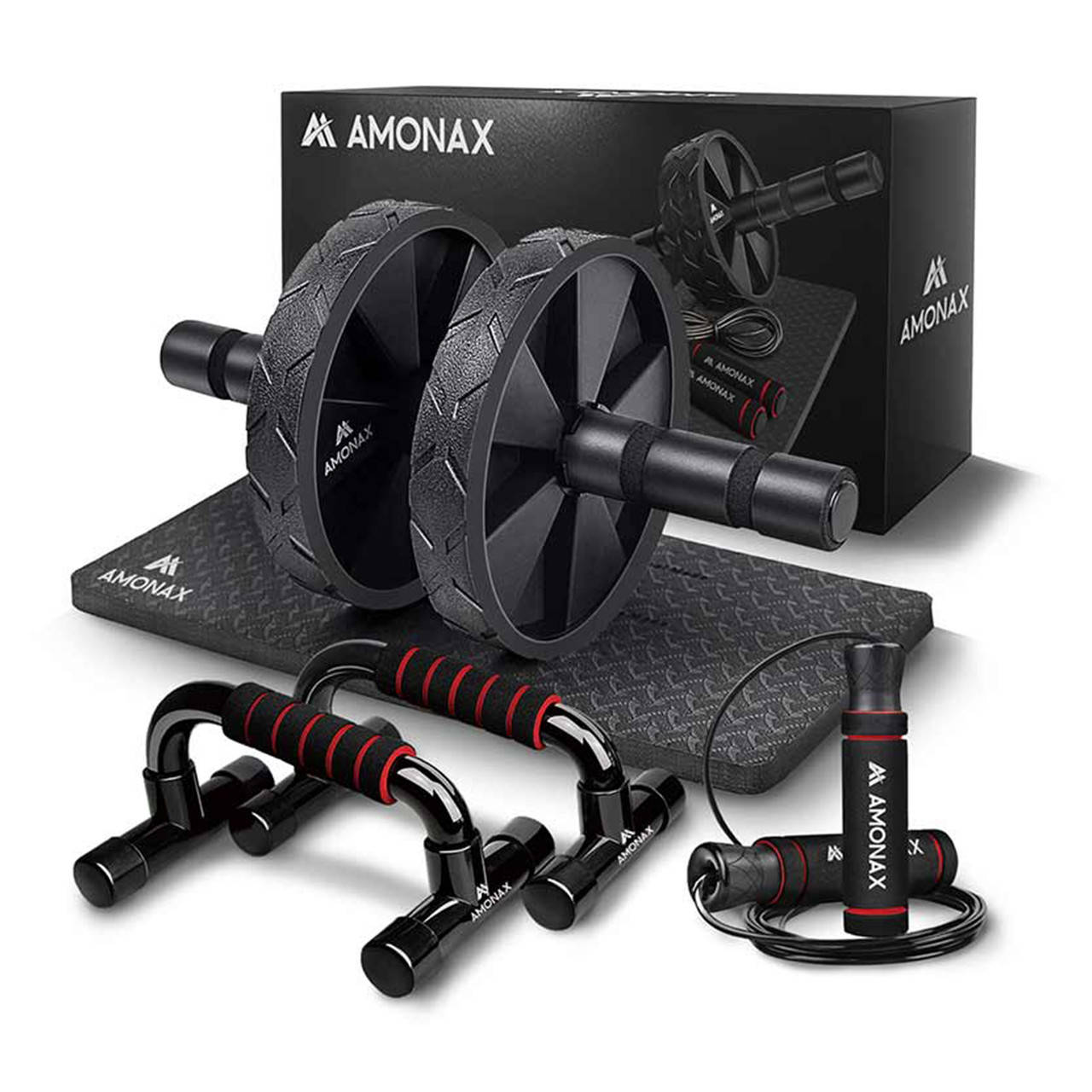 

Набор для тренировок дома Amonax Ab Roller Home Workout Set