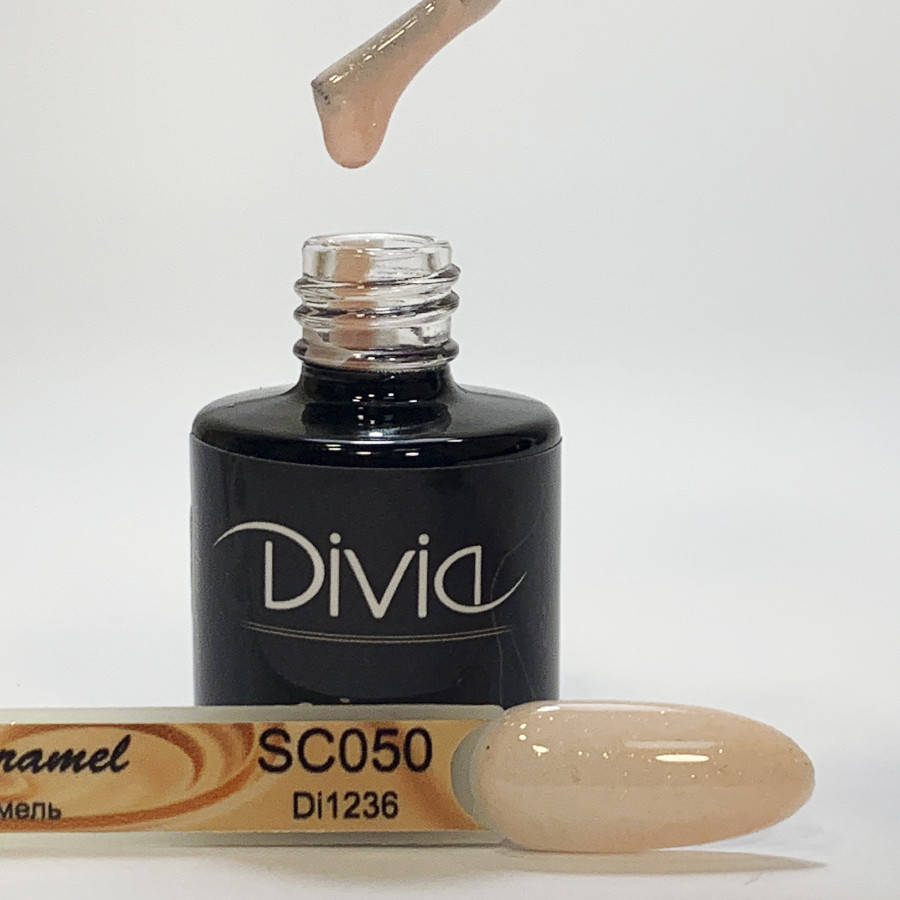 

Divia гель лак с шиммером Salted Caramel/Солона Карамель Di1236 [SC050], 8 мл