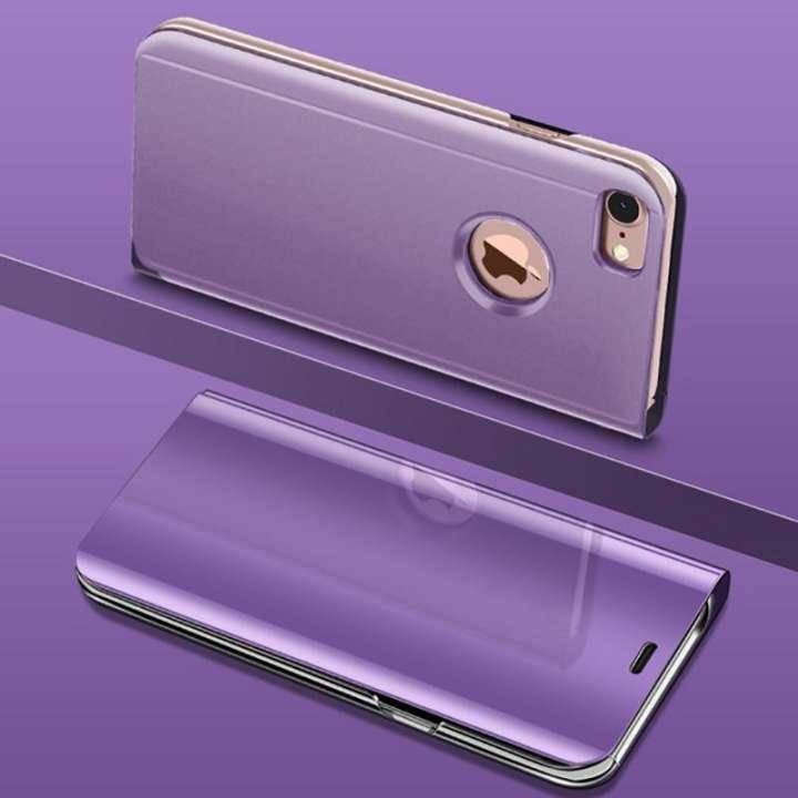 

Чехол Mirror для iPhone 6 / 6s книжка зеркальный Clear View Purple