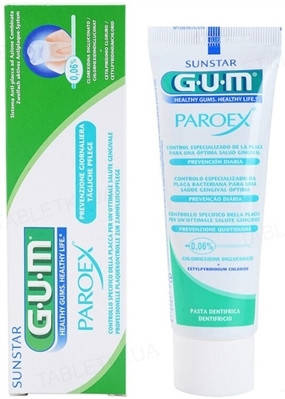 

Зубная паста GUM Paroex 0,06%