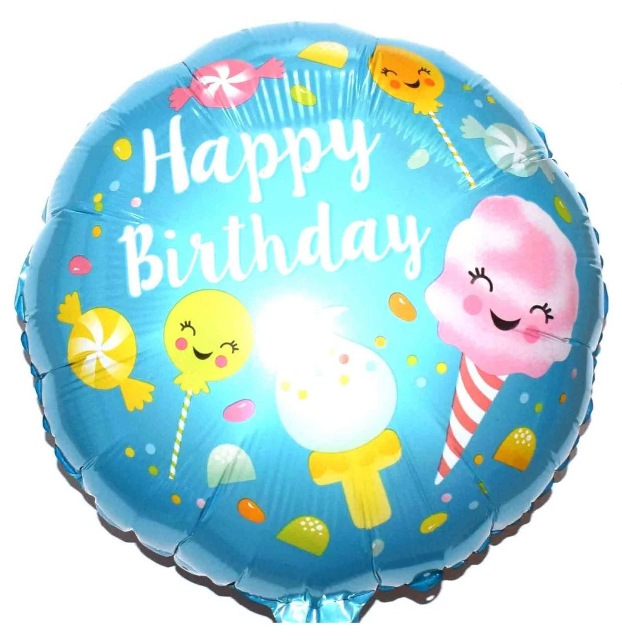 

Фольгированный круг с рисунком 18"(45см) "Happy Birthday ", Китай