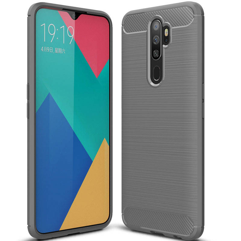 

Чехол для Oppo A5 (2020) / Oppo A9 (2020) (Серый)
