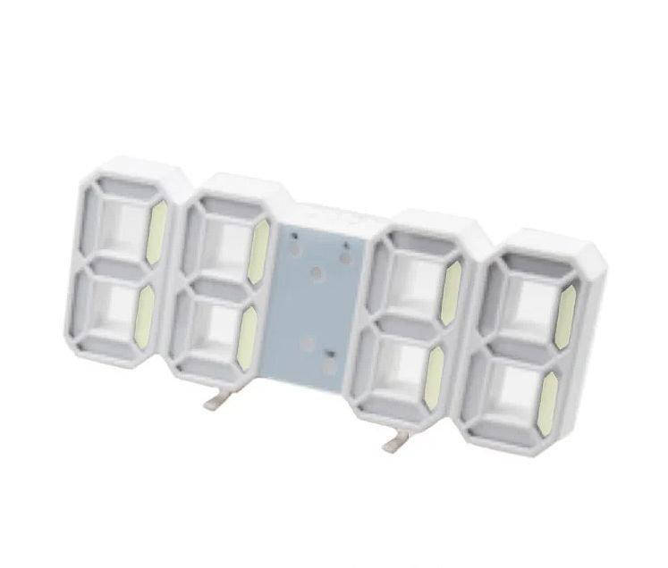 

Электронные Led часы с будильником и термометром Ly 1089, green