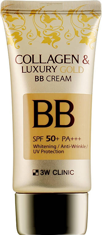 

ВВ-крем для лица 3W Clinic Collagen & Luxury Gold BB Cream SPF50+/PA+++ 50 мл