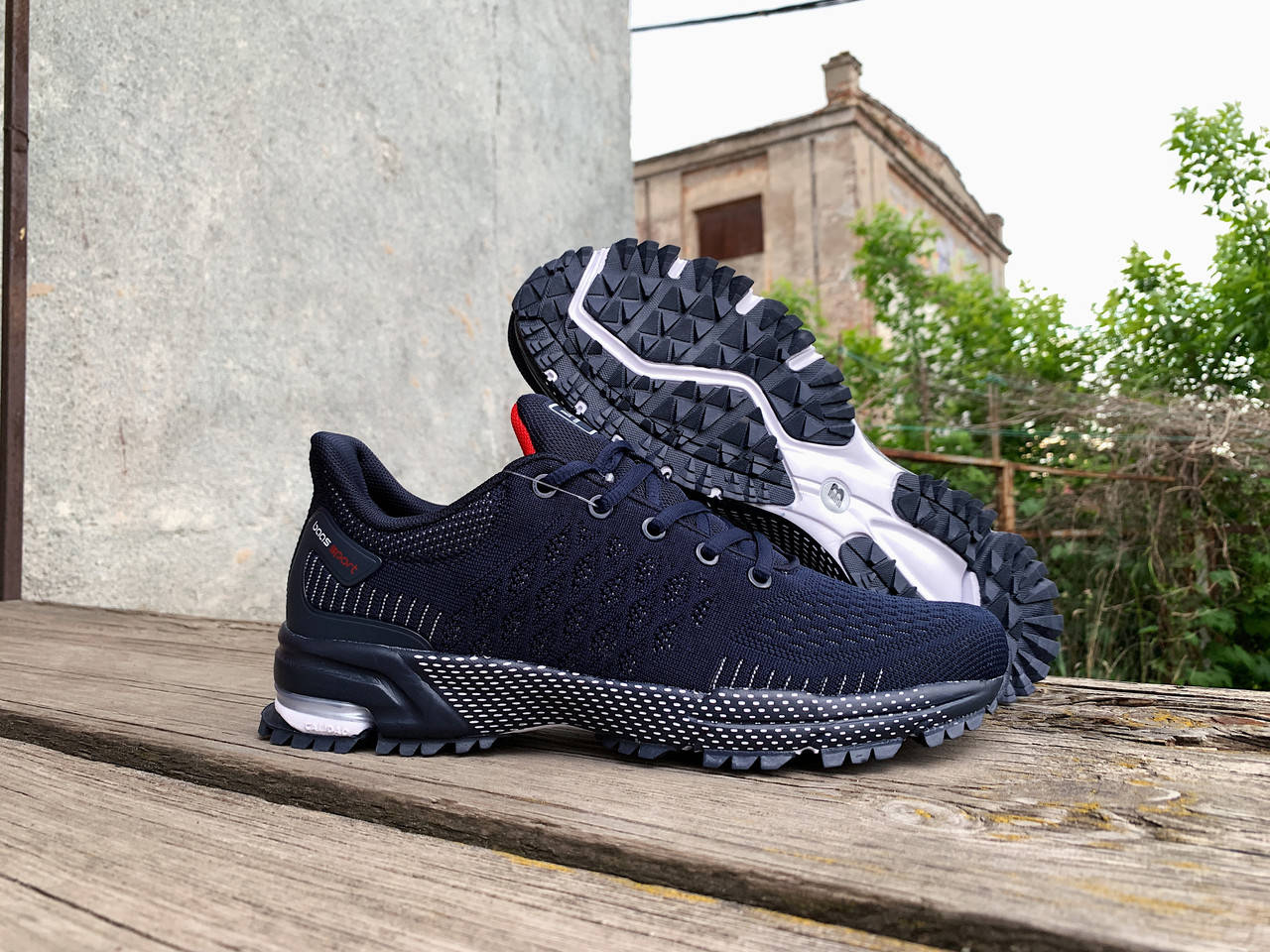 

Мужские кроссовки BaaS Ploa Darkblue темно-синие, Синий