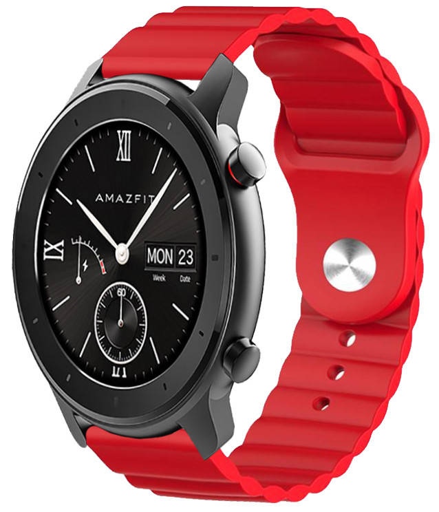 

Ремешок Wave для Amazfit GTR 42mm Red (Амазфит ГТР 42 мм)
