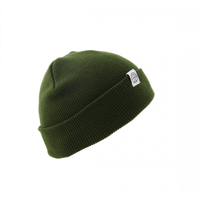 

5000 Miles Шапка Basic Olive (оливковая) - удобная, не теряет цвет, для города и спорта, Оливковый