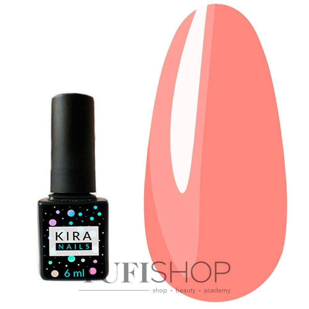 

Гель-лак Kira Nails №018 - светло-коралловый, 6 мл