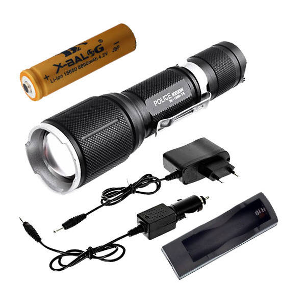 

Тактический фонарь POLICE BL 1860 T6