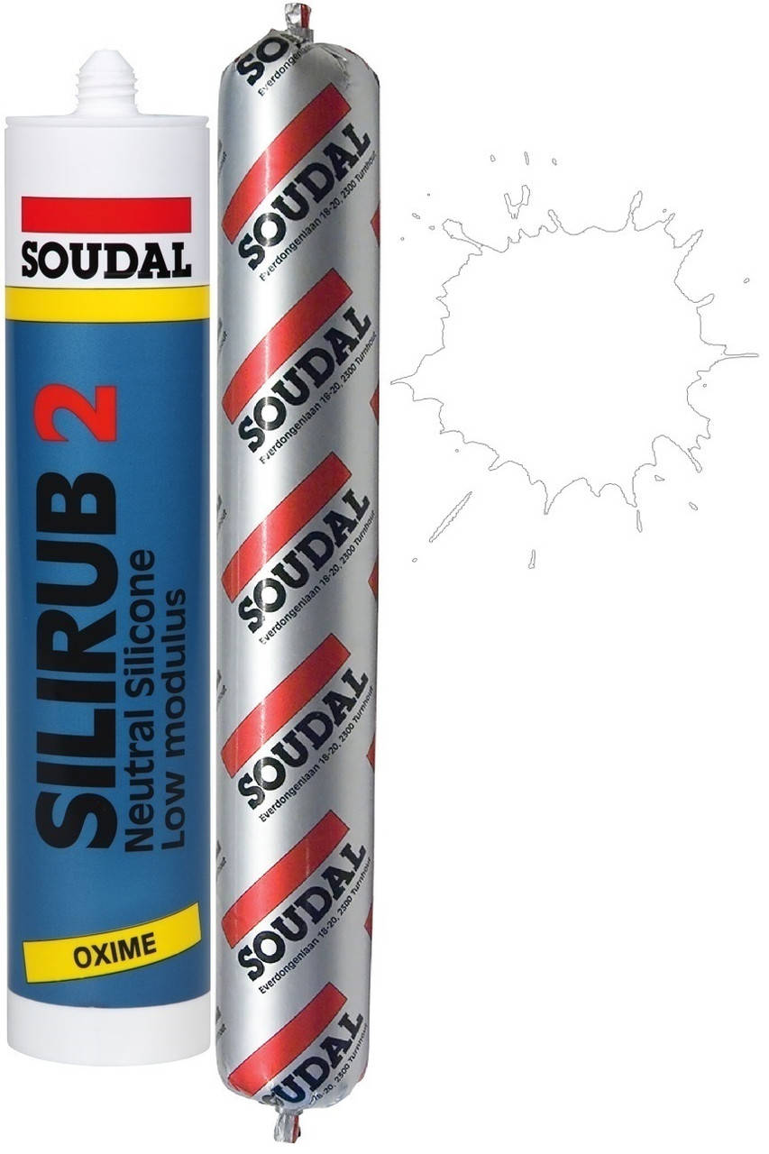 

Силикон нейтральный 600мл /прозрачный/ Silirub 2 SOUDAL
