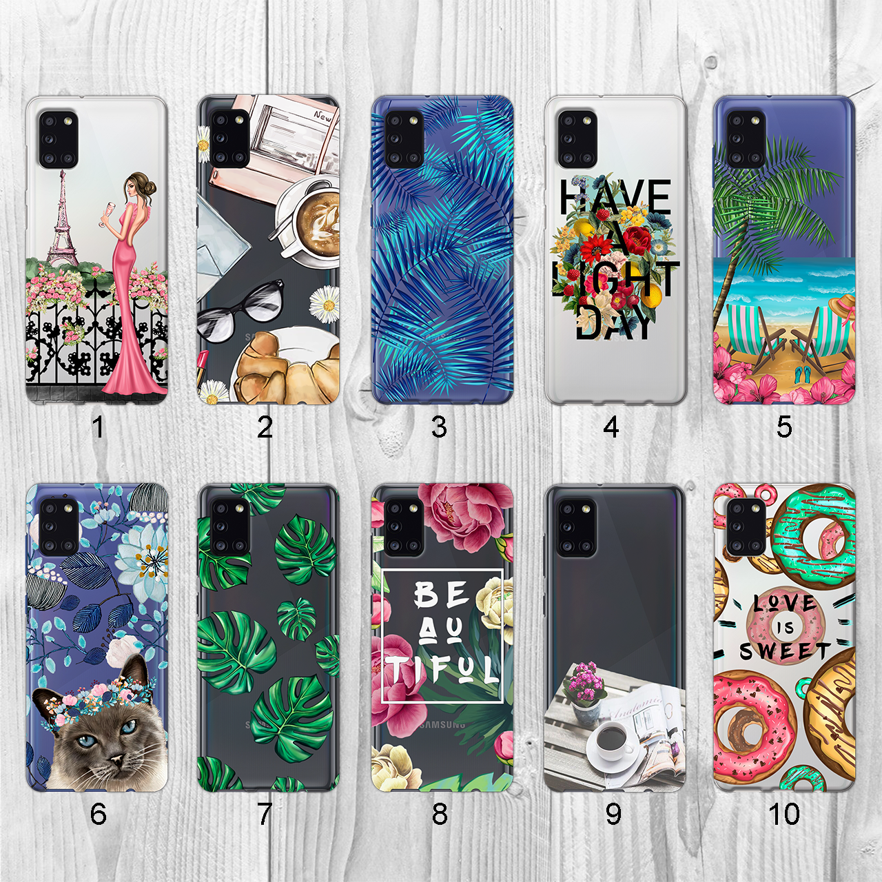 

Силиконовый чехол с рисунком для Samsung Galaxy A31 A315 (new collection)