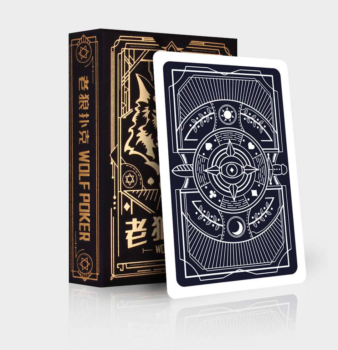 

Водостойкие игральные карты для игры в покер Xiaomi Poker Cards AAA Wolf
