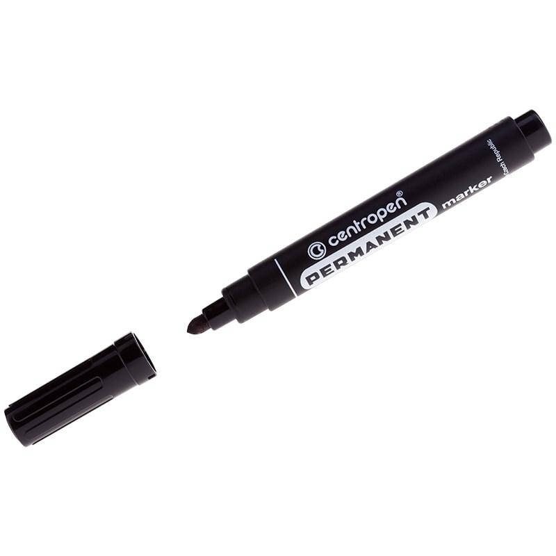 

Маркер перманентный Centropen 8566 2,5 мм черный