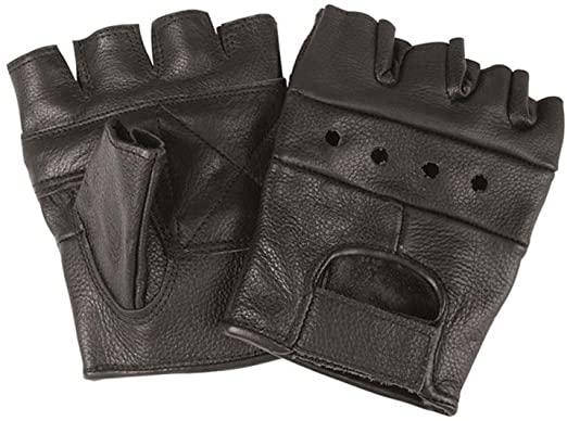 

Байкерские перчатки. BIKER FINGERLINGE LEDER, Черный
