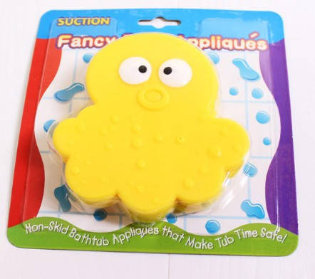 

Антискользящий мини коврик для ванной. Осьминог