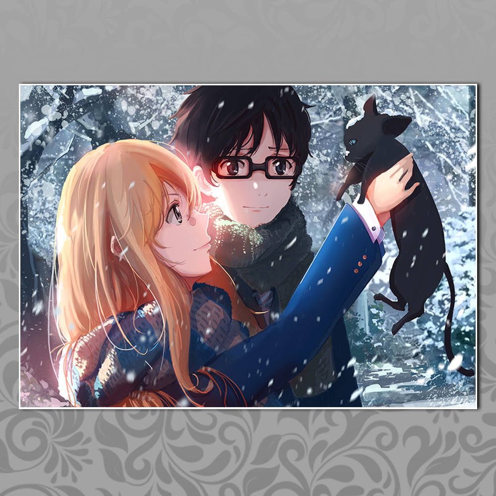 

Плакат Аниме Your Lie in April 02