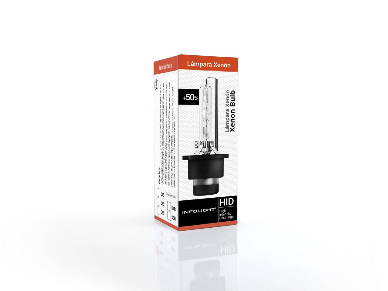 

Ксеноновая лампа Infolight D2S (+50%) 5000K