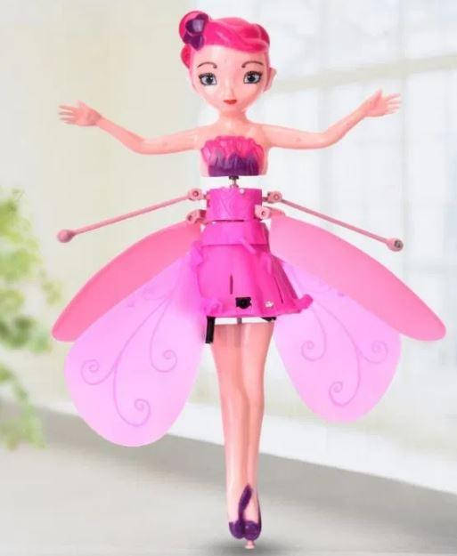 

Летающая кукла фея Flying Fairy на подставке, Летит за рукою Волшебство в детских руках