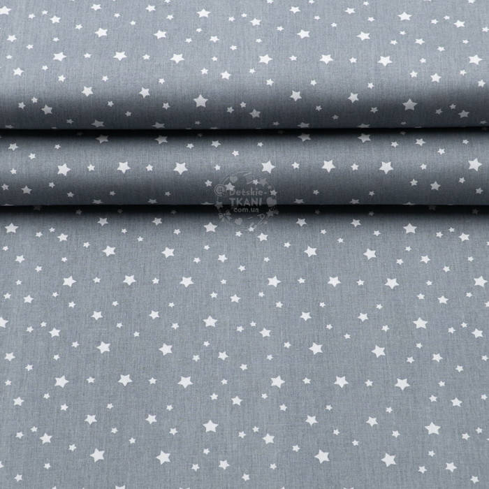 

Ранфорс шириной 240 см "Созвездие" на графитовом (№1864), Графитовый