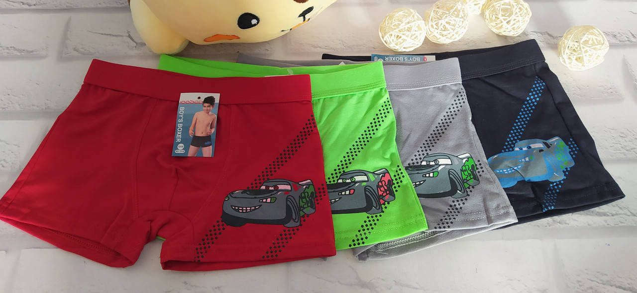 

Детские трусы на 7-8 лет для мальчика LooSoo, Разные цвета