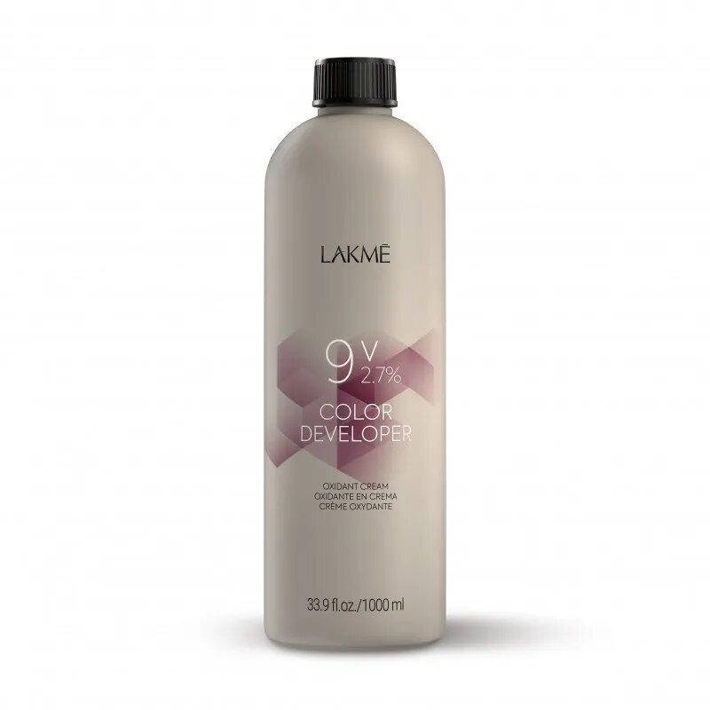 

Окислитель Lakme COLOR DEVELOPER 1000 ml 9V (2.7%)