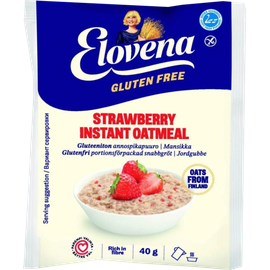

Овсяная каша-минутка без глютена с клубникой Elovena 40 г (стик)