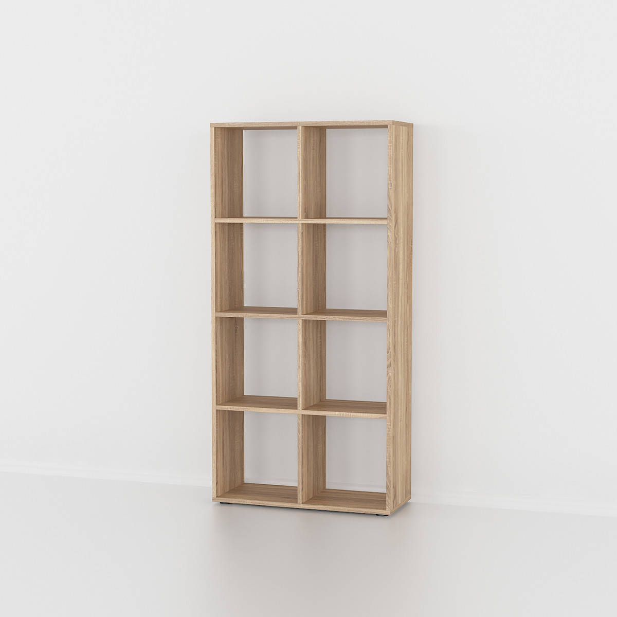 

Книжная полка на 8 ячеек Дуб сонома