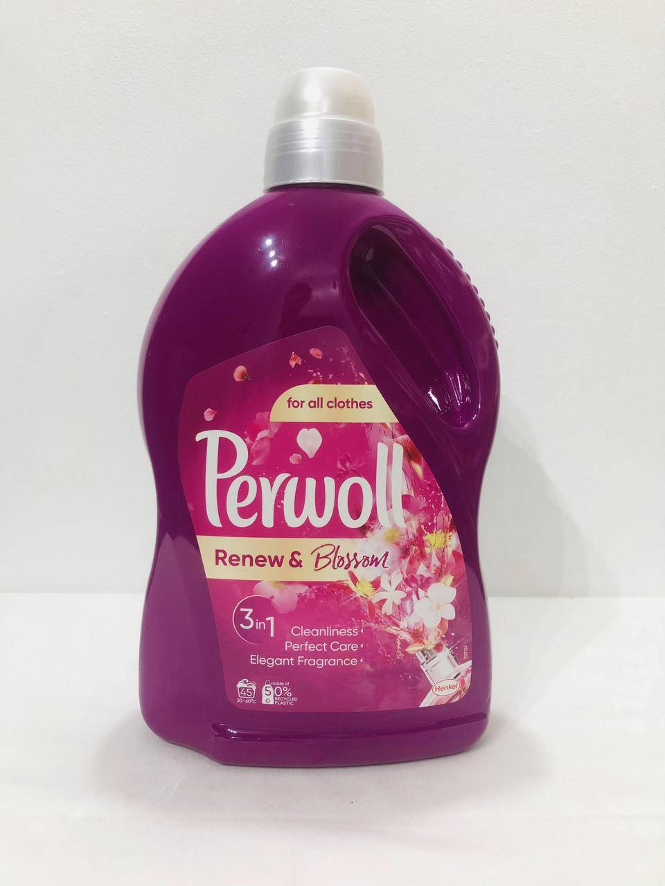

Гель для стирки Perwoll Renew&Blossom 2.7л 45ст