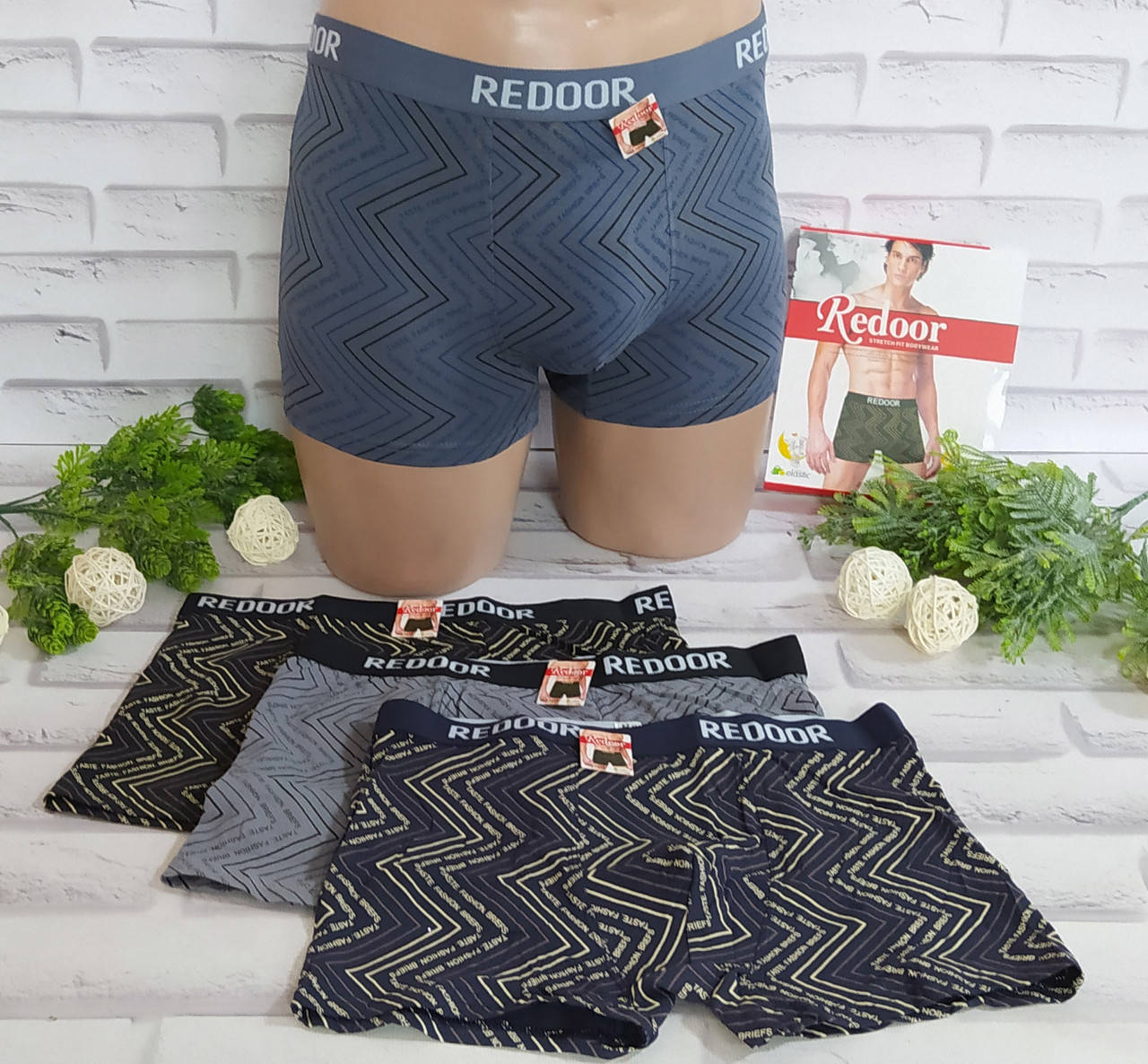

Трусы мужские боксеры ХL(48-50) раз Redoor, Разные цвета