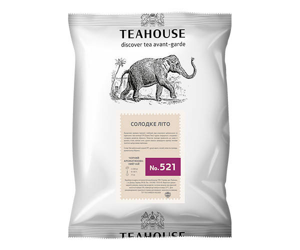 

Черный чай Teahouse №521 Сладкое лето 250 г