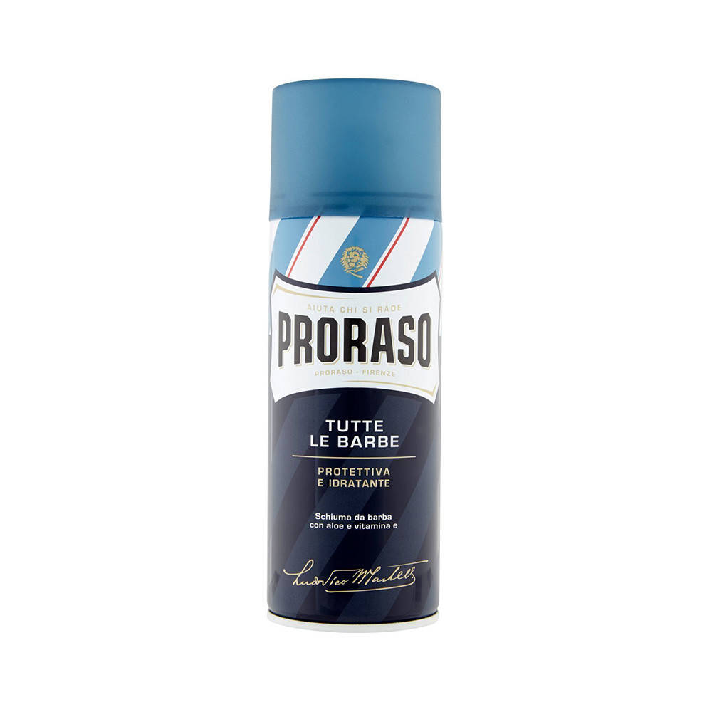

Пена для бритья с алоэ и витамином Proraso Blue Line 400 мл (9060Gu)