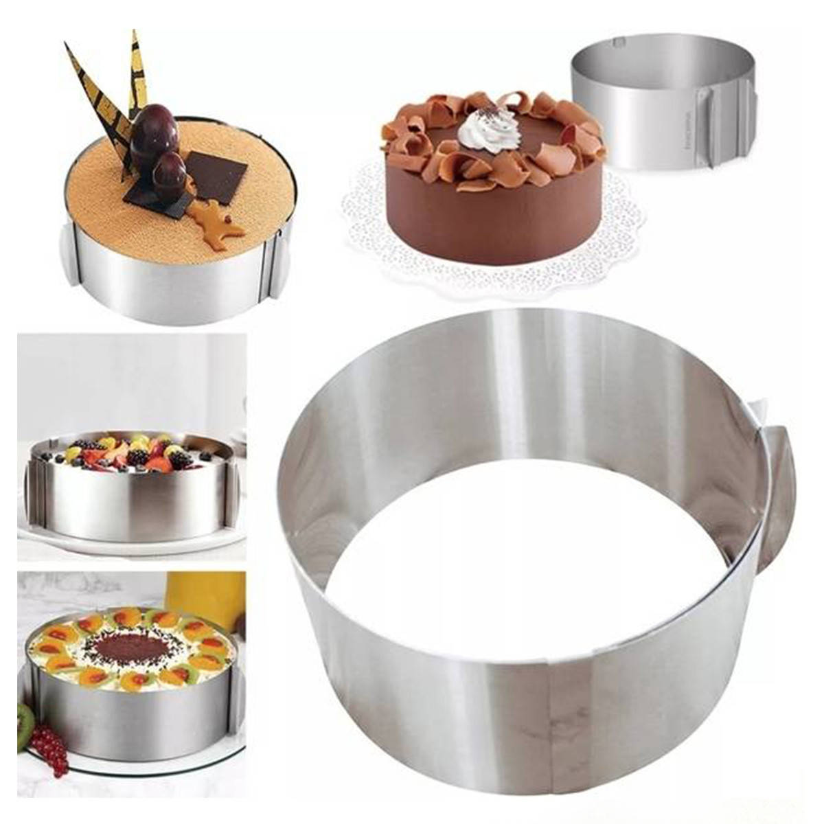 

Форма раздвижная CAKE RING 12 см (614LC) Круглая