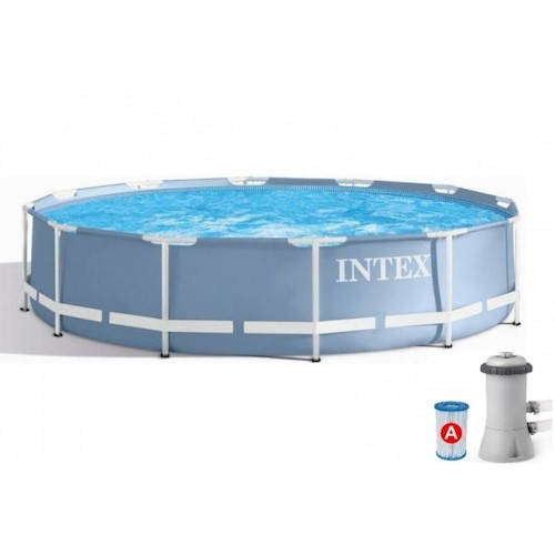 

Бассейн каркасный «Intex» 26712NP Prism Frame™ (366-76см, объем 6503 л)