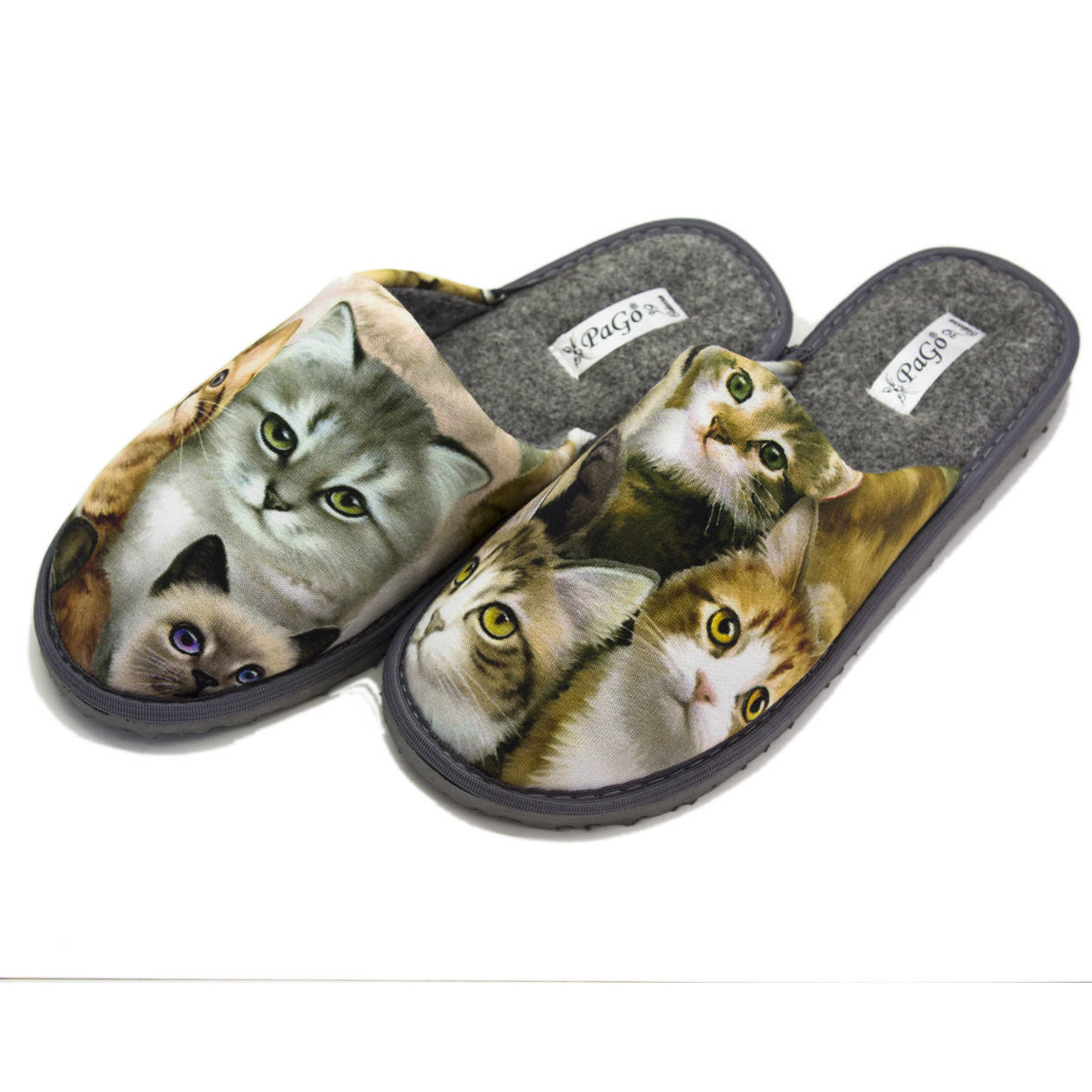 

Тапочки лучший подарок, кошечки, 36-41, размеры 39