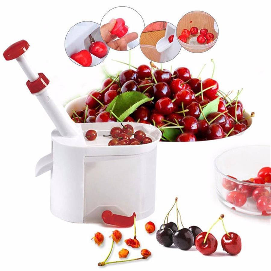 

Отделитель косточек из вишни, черешни, маслин и оливок Helfer Hoff EMPIRE CHERRY CORER Pro машинка для