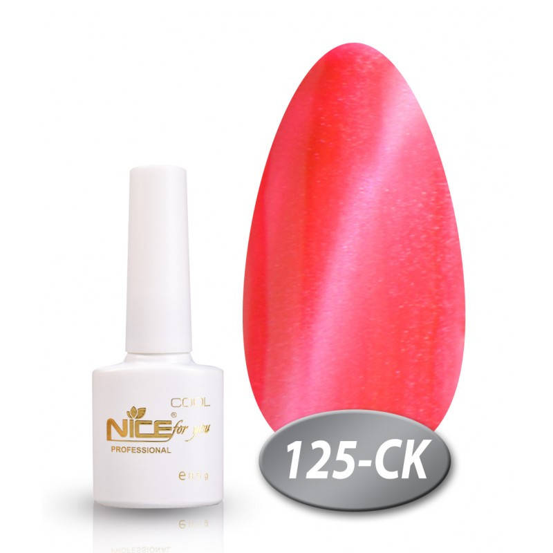

Гель-лак Nice cool кошачий глаз, 125-С амарантовый 8,5 мл