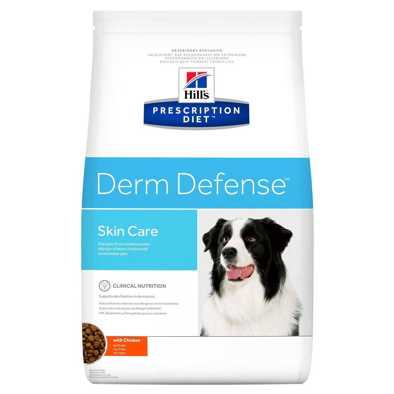 

HILLS PD Canine DermDef-Атопія, протизап., відновл. шкірн. бар'єру- 1.5 кг
