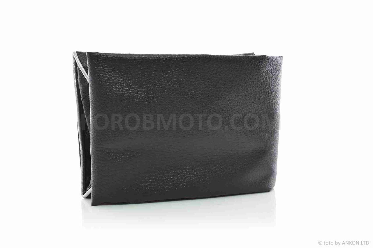 

Чехол сиденья ВОСХОД черный, серебристый кант "JD"