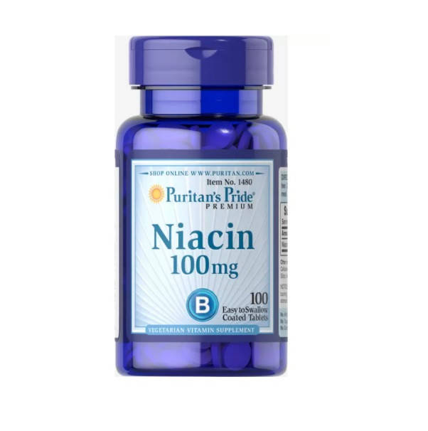 

Ниацин, Niacin, Puritan's Pride, 100 мг, 100 таблеток (PTP-11480)