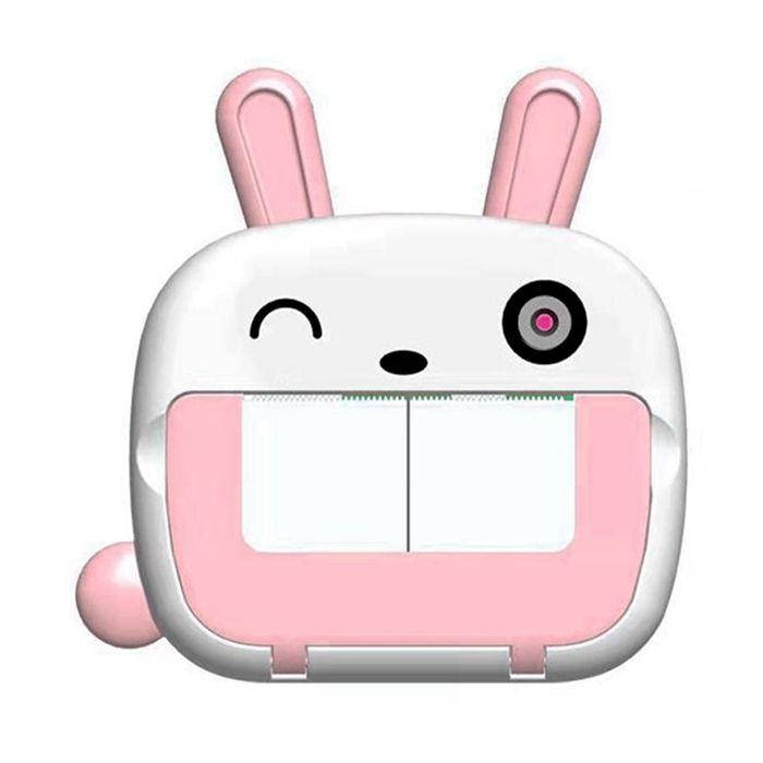 

Детский фотоаппарат с моментальной Ч/Б печатью KX-09AP (Rabbit) Pink