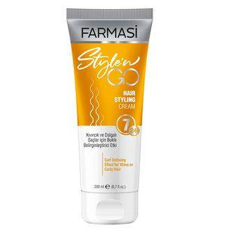 

Крем-стайлинг для кудрявых волос Farmasi