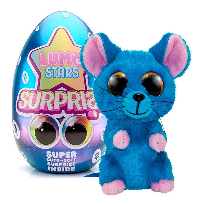 

Мягкая игрушка-сюрприз в яйце Lumo Stars Мышка Maisy