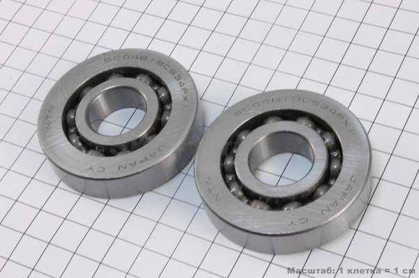 

Подшипник коленвала Honda LEAD90 к-кт 2шт (20*56*12) "TATA"