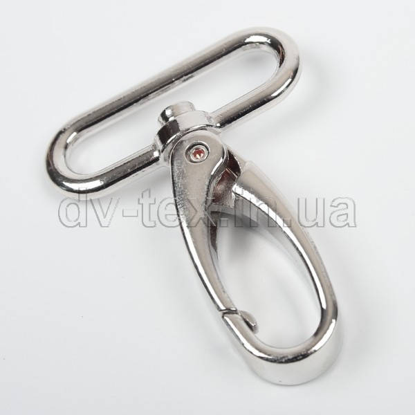 

Карабин для сумок 30мм, MTКР-30 (8006/4005), никель