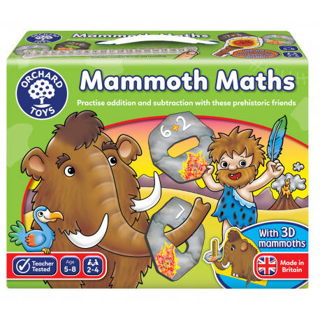 

Настольная игра "Математика мамонтов" Orchard Toys