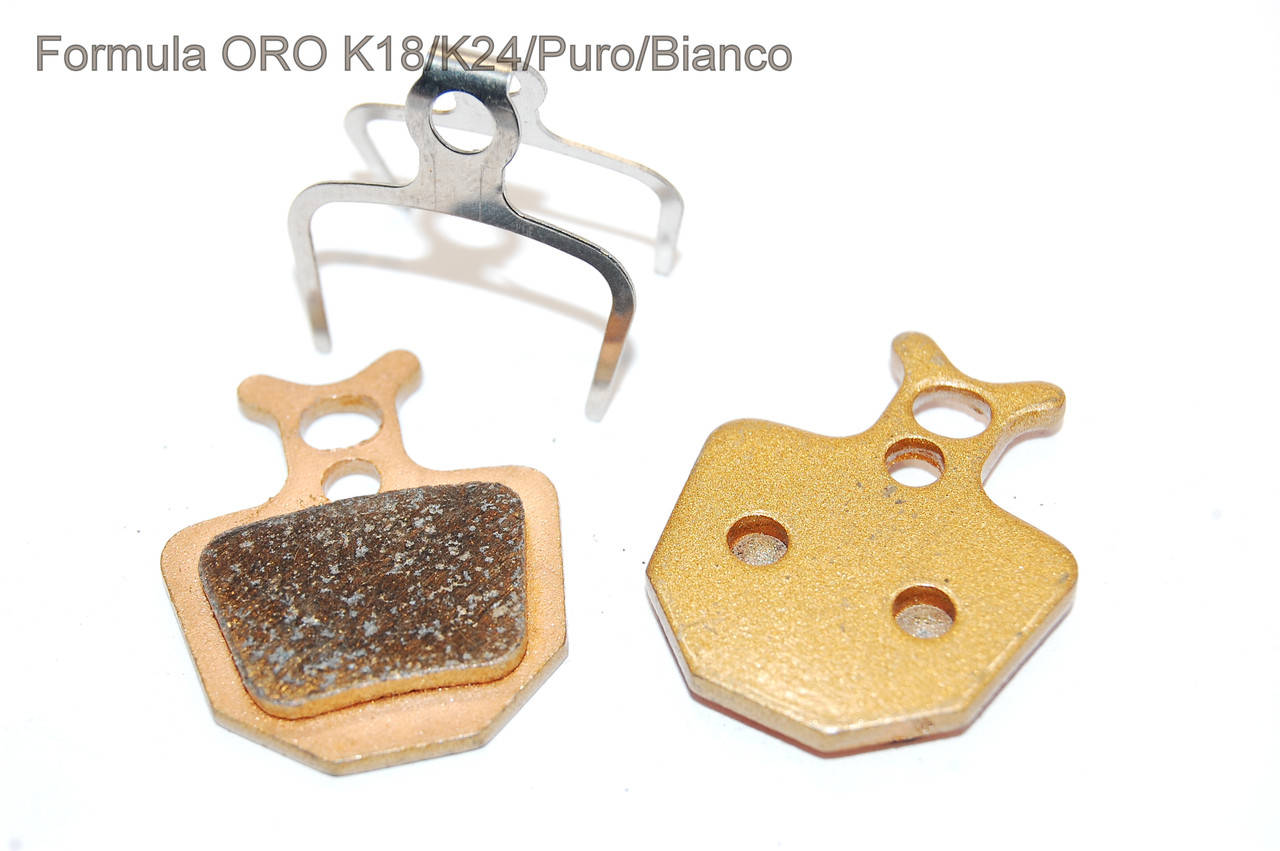 

Гальмівні колодки для Formula ORO K18/K24/Puro/Bianco спечений метал