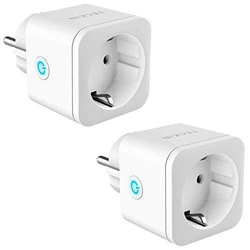 

Умная смарт Wi-Fi розетка 2 шт TECKIN SP-21 16А 3300ВТ