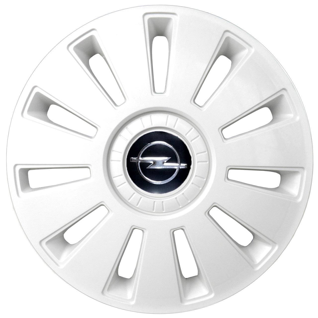 

Колпаки Колесные Opel R15 белые 4шт