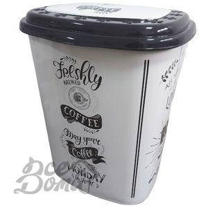 

Корзина для белья, игрушек Elif (Элиф), кофе белый