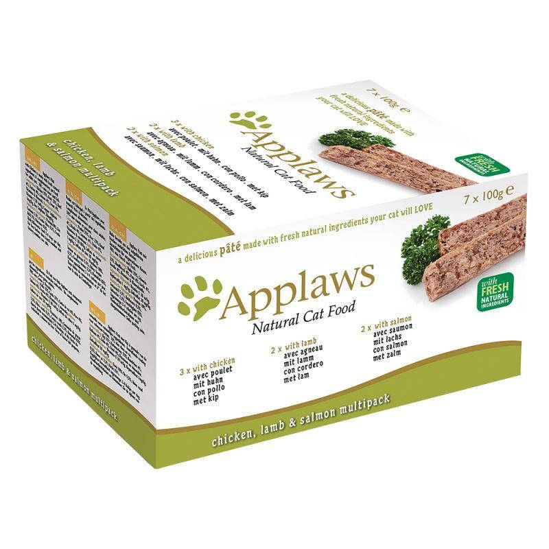 

Applaws Cat Pate влажный корм для кошек паштет с кусочками мяса (7шт упаковка)